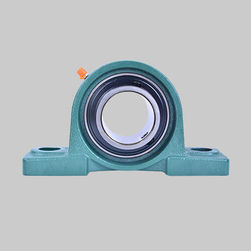 Outer spherical ball bearing assembly with seat