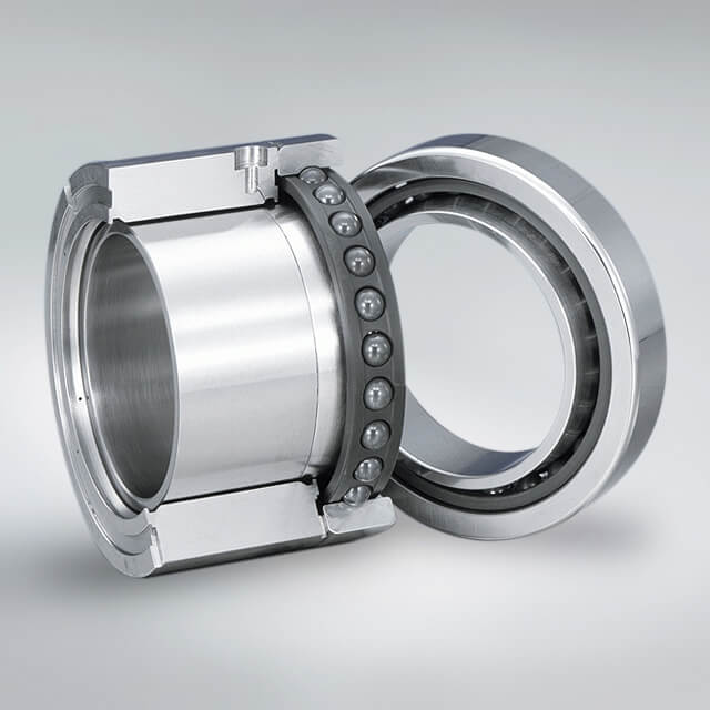 Precision angular contact ball bearings