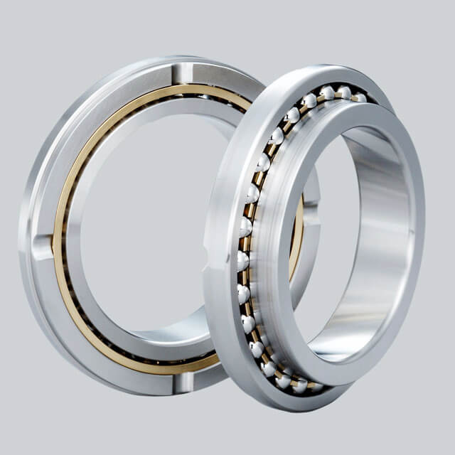 Precision angular contact ball bearings