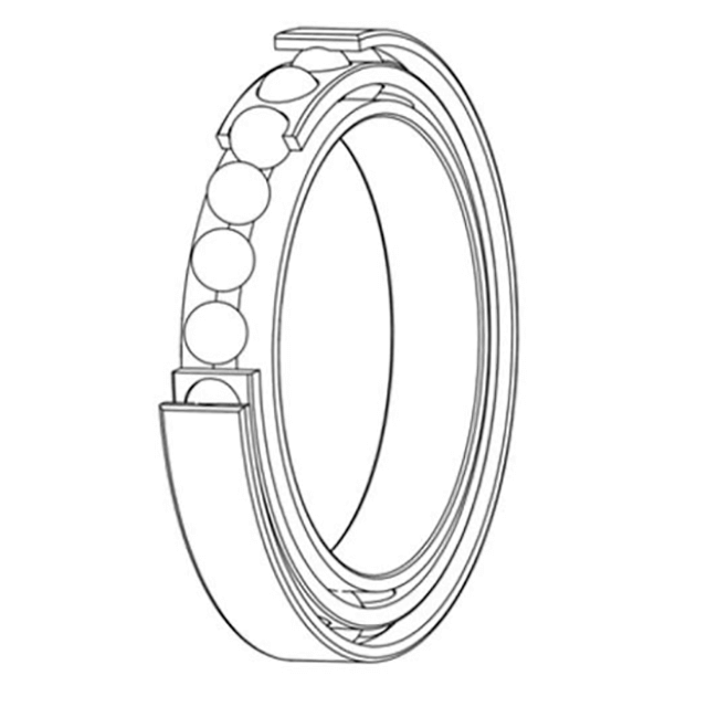 N series thin wall bearing