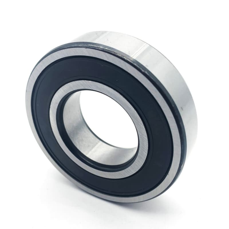 Deep groove ball bearing on agricultural machinery component