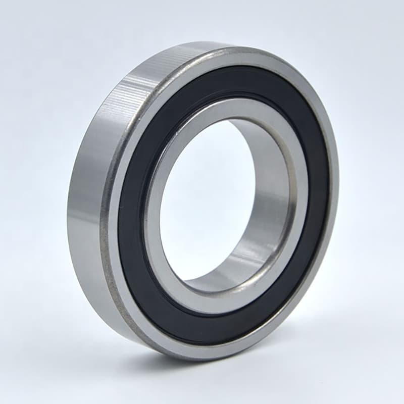 Deep groove ball bearing in a high-speed textile machine spindle