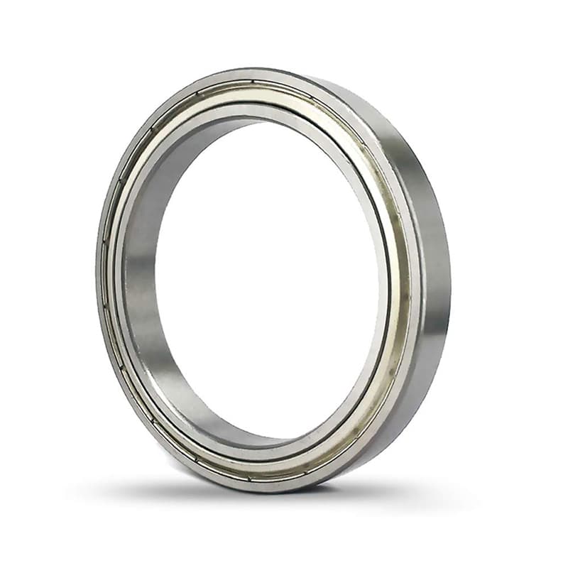 Deep groove ball bearing handling vibration and shock in mobile equipment