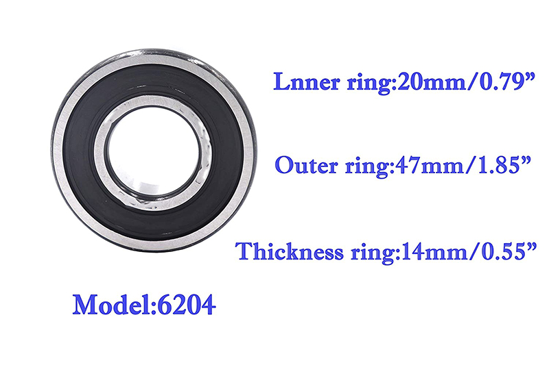 Infographic listing the key advantages of deep groove ball bearings for appliance design