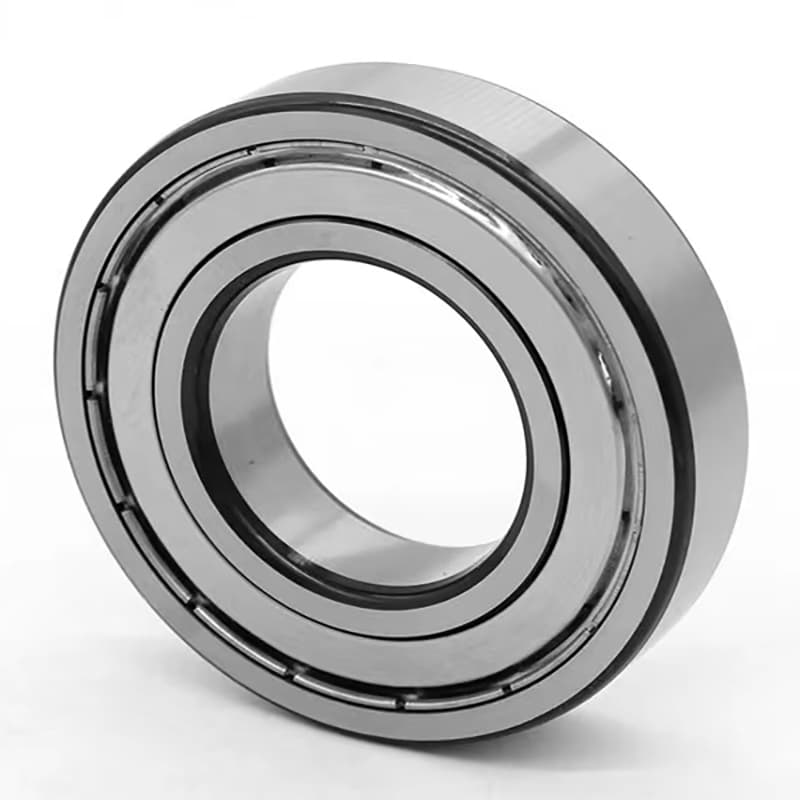 Common home appliances like washing machine, fan, and blender opened to show bearing locations