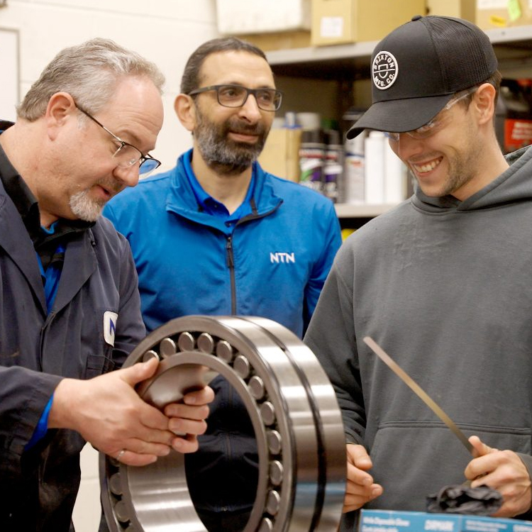 Step by step process to select a bearing for a shaft